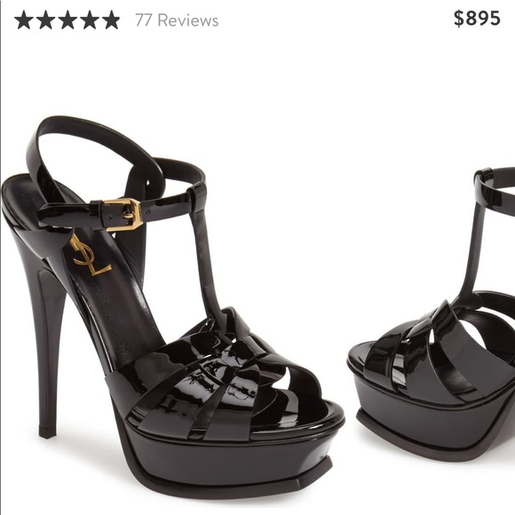 Yves Saint Laurent Shoes - ***SOLD*** YSL Tribute Platform Sandals